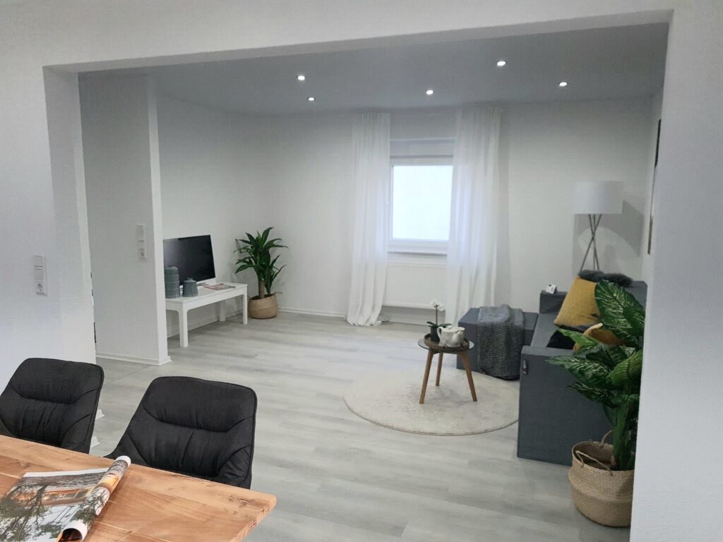 Wohn-Ess-Zimmer
im sanierten Objekt